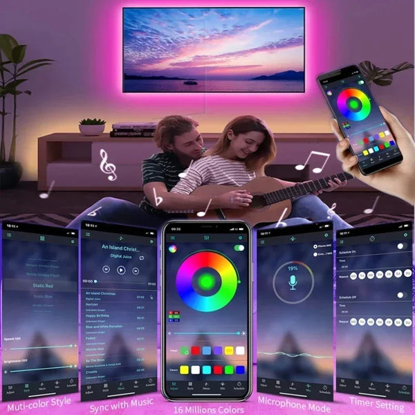 Colorful LED Home Lighting