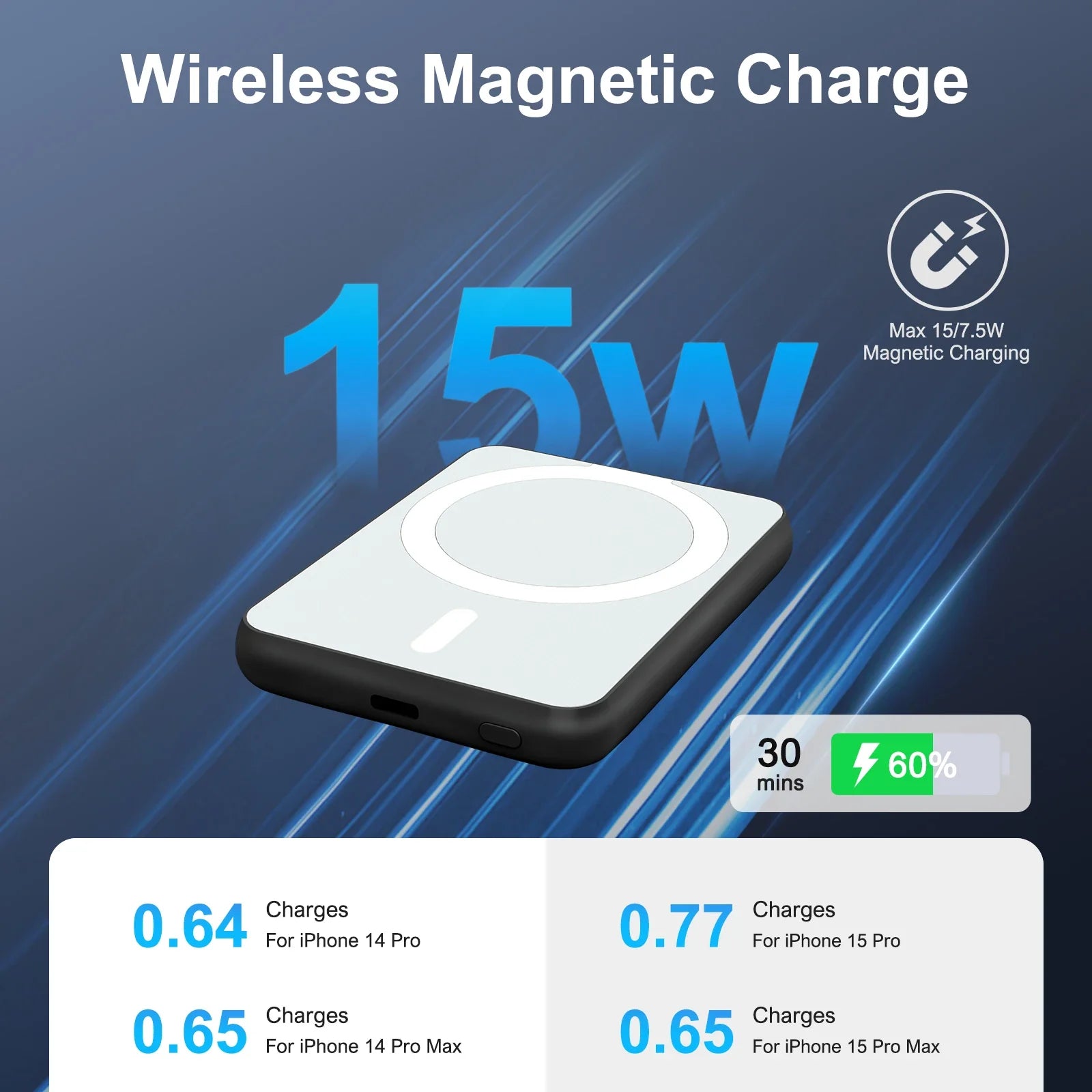 Magnetic Slim Power Bank