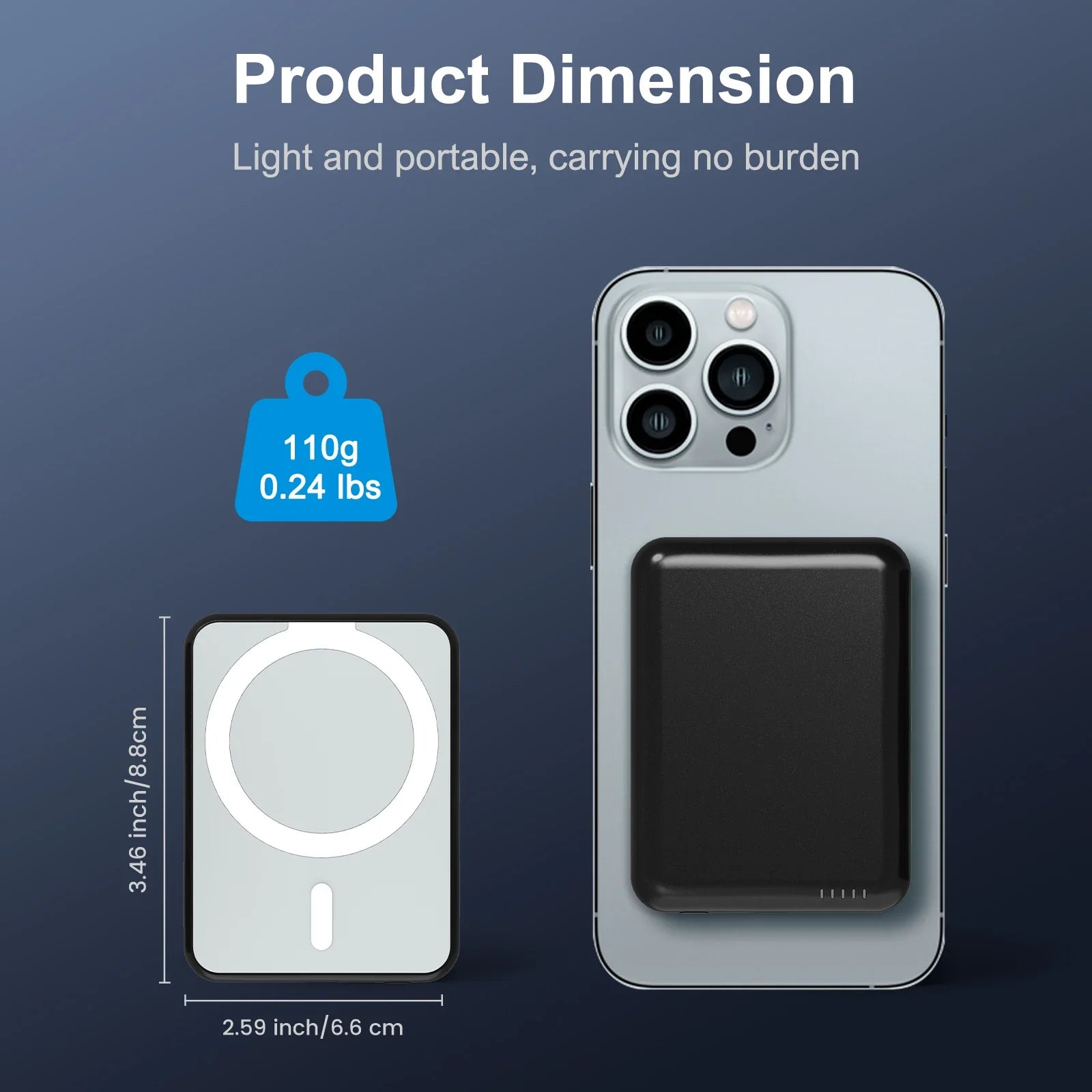Magnetic Slim Power Bank